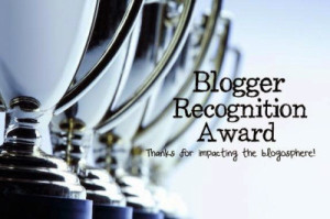 Le retour du Tag Blogger Recognition Award