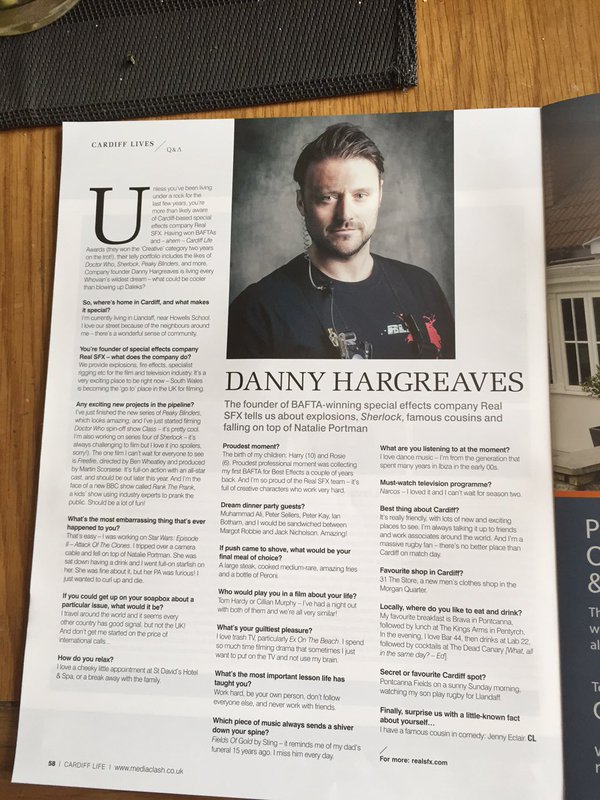 Have you met the special effect supervisor&nbsp;?