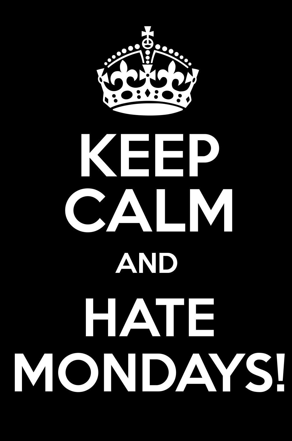 Hate Monday : La malédiction du&nbsp;lundi